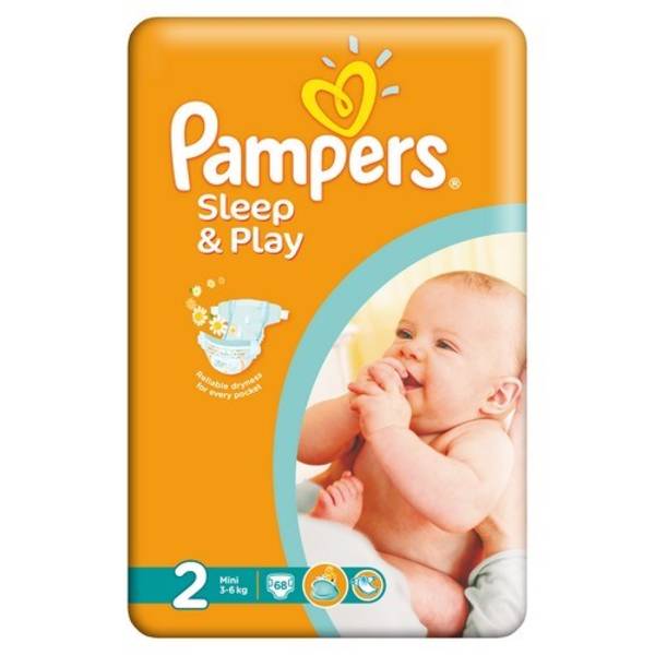 pampers pomarańczowe 3