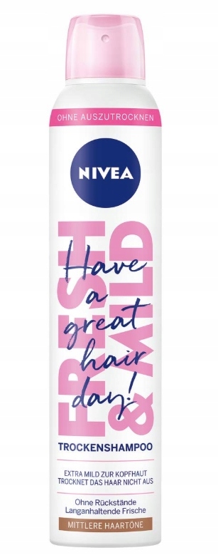 suchy szampon nivea cena