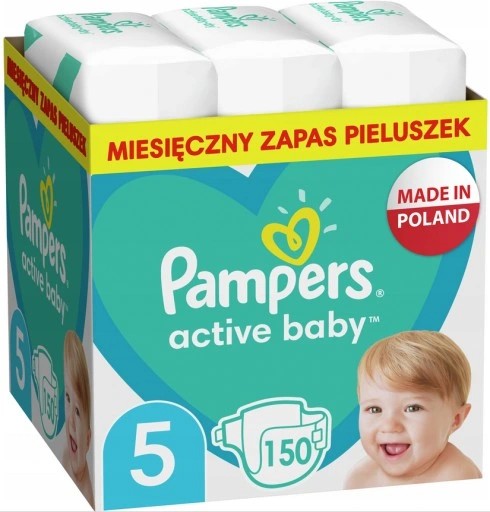 pieluchy pampers 150 szt