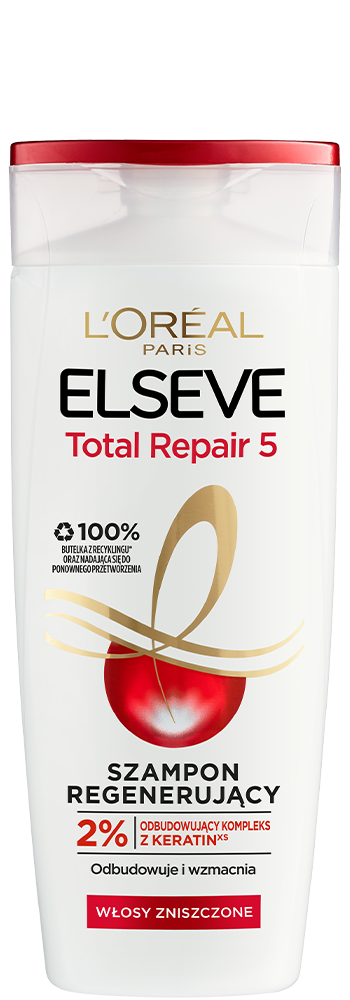 loreal paris elseve total repair 5 szampon regenerujący do włosów