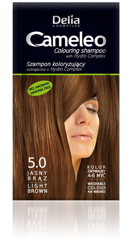 cameleo coloring szampon koloryzujący light brown