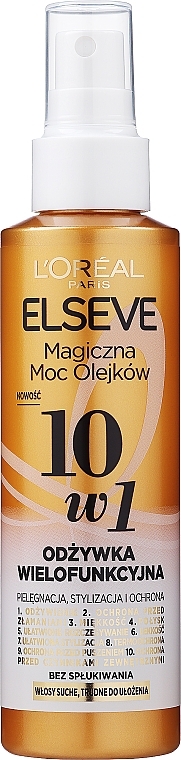 odżywka do włosów loreal oil