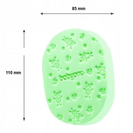 BabyOno 063/01 Gąbka do kąpieli dla dzieci