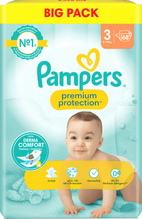 pampers premium protection 3