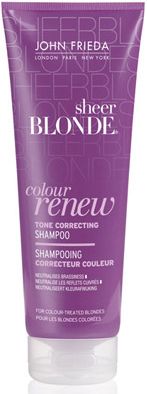 sheer blonde colour renew szampon opinie