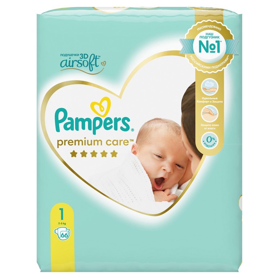 pampers premium care 1 wapteka