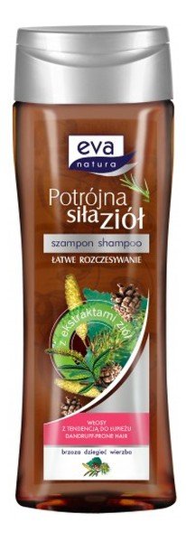 eva natura szampon potrójna siła ziół