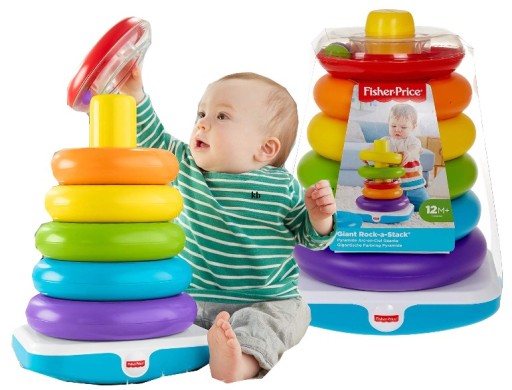 Fisher Price ‎GJW15 Gigantyczna piramida