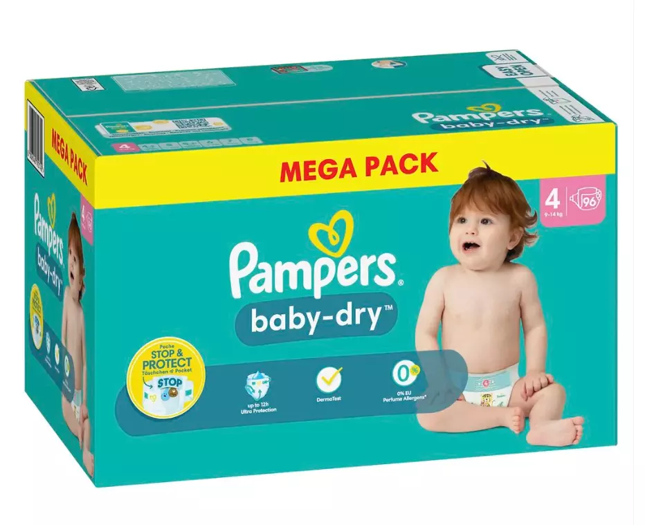 pieluchy pampers care 1