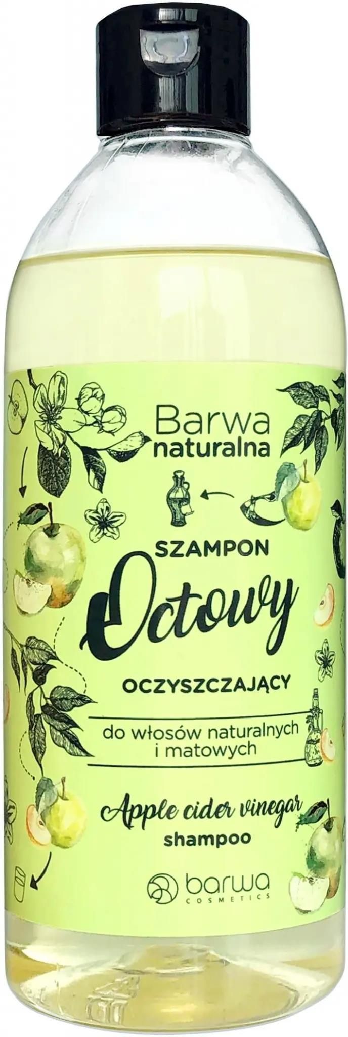 szampon octowy oczyszczający barwa naturalna wizaz