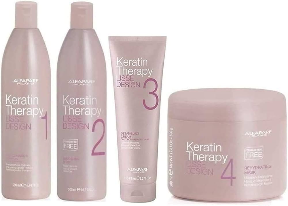 alfaparf lisse design keratin therapy szampon 500ml