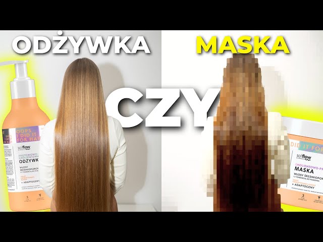 czy maska i odżywka do włosów to to samo