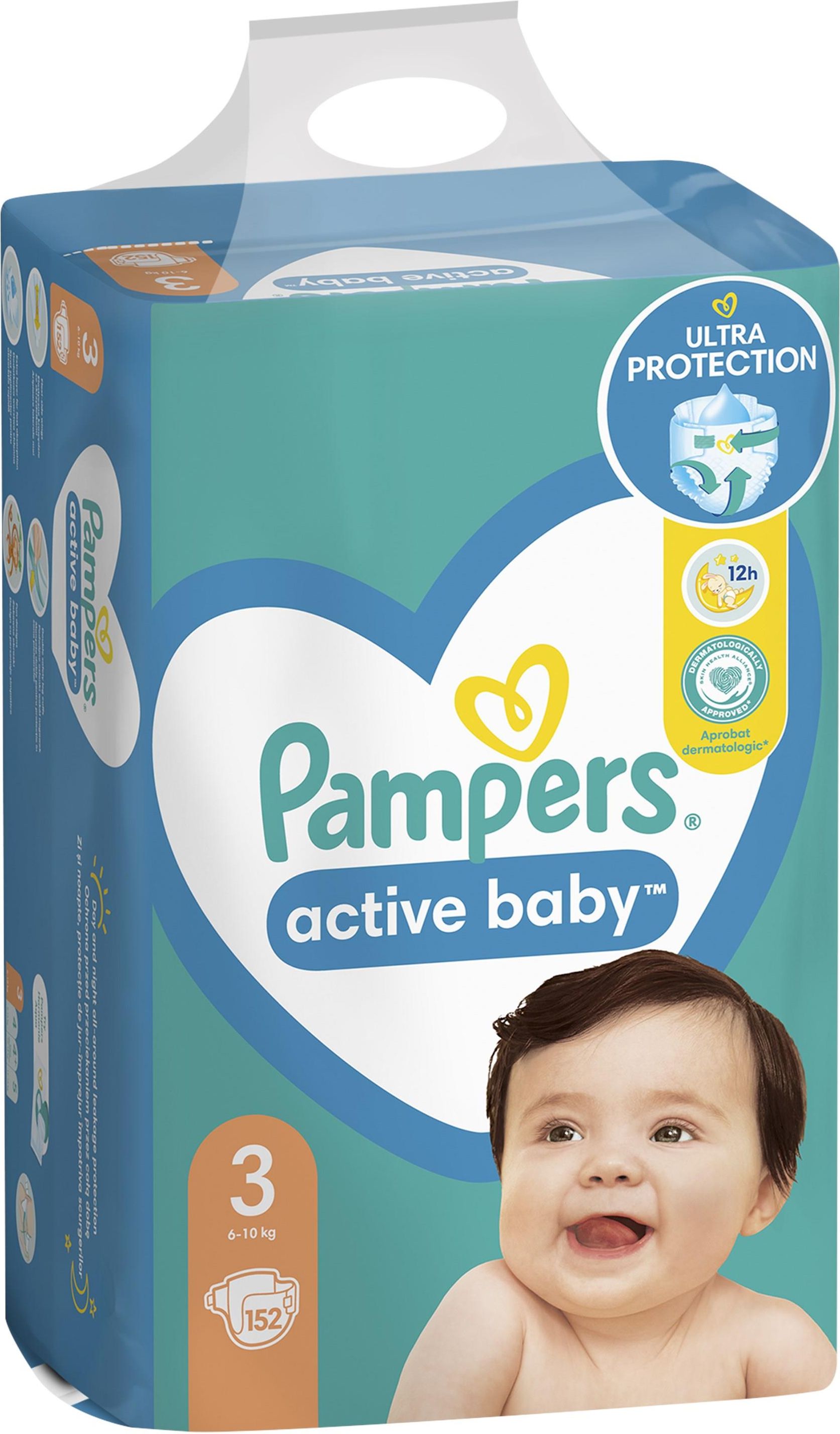 pampers 3 152 szt cena