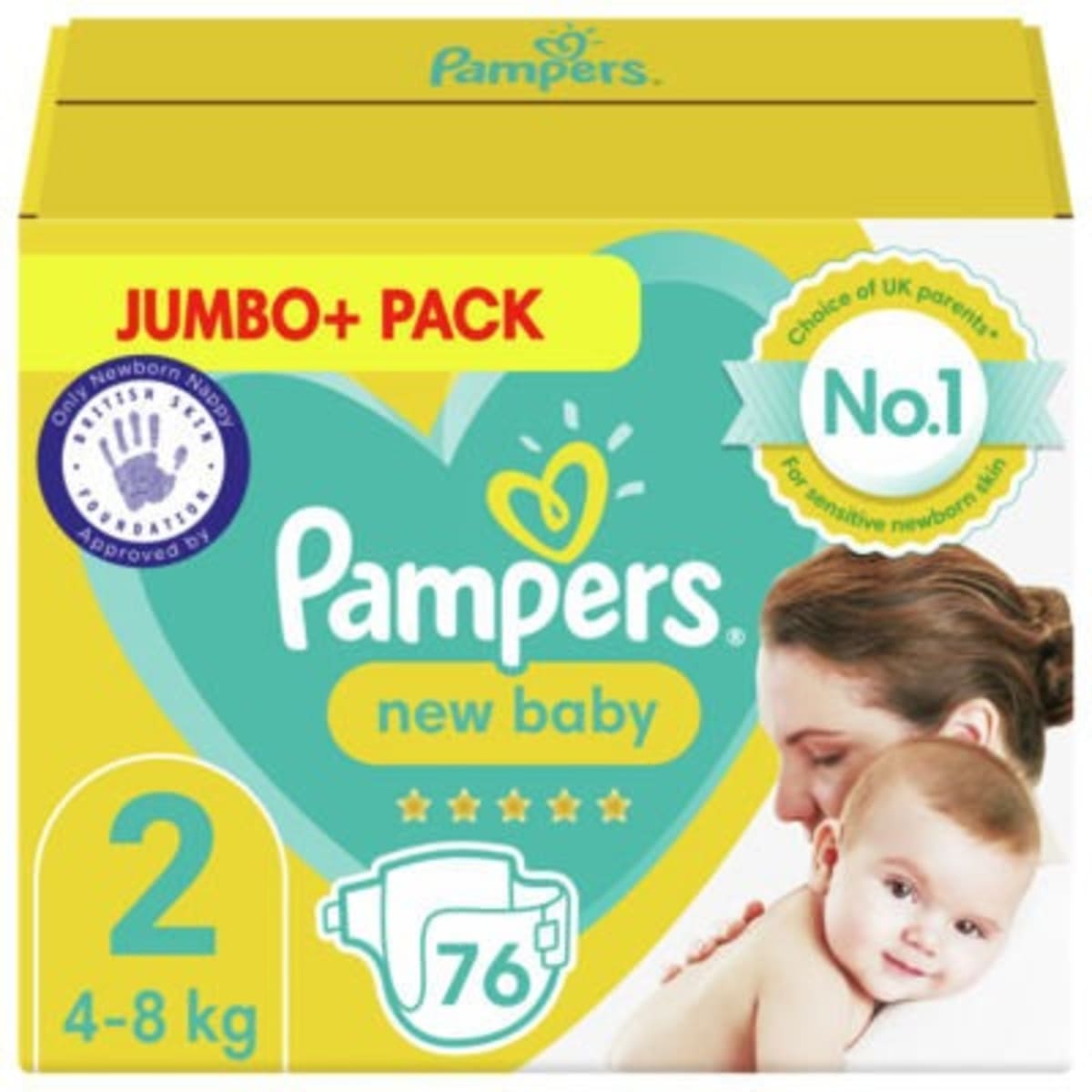 pampers 76 pack