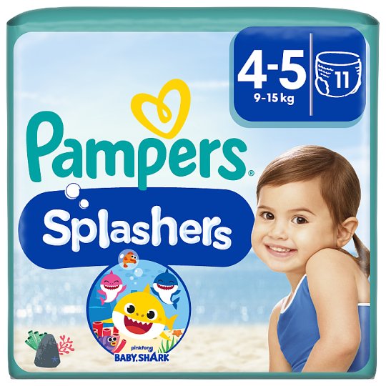 pampers splashers 4-5 tesco