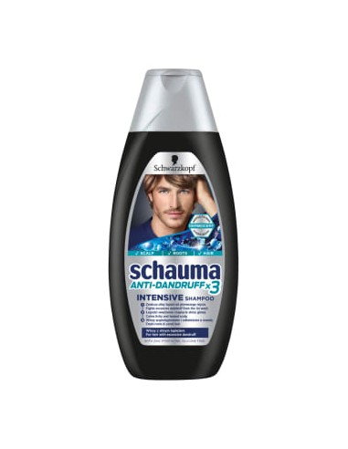 schauma anti-dandruff x3 szampon mleczko migdałowe 400 ml opinie