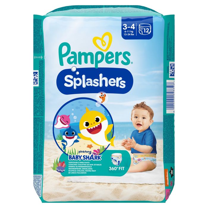 pampers splashers gazetka