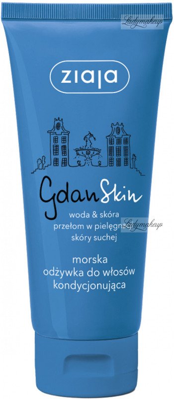 ziaja gdanskin woda&skóra morska odżywka do włosów kondycjonująca