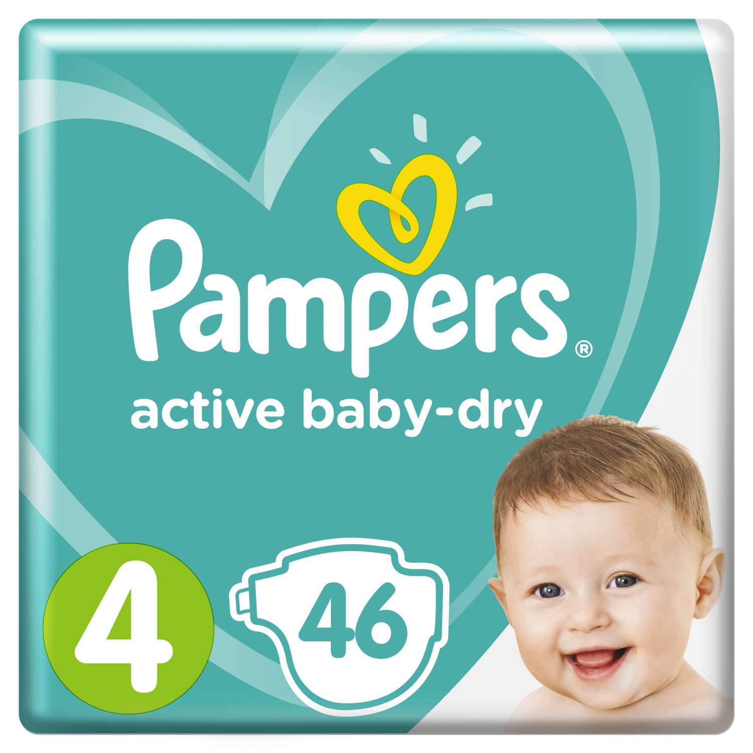 pampers active baby dry 46 szt