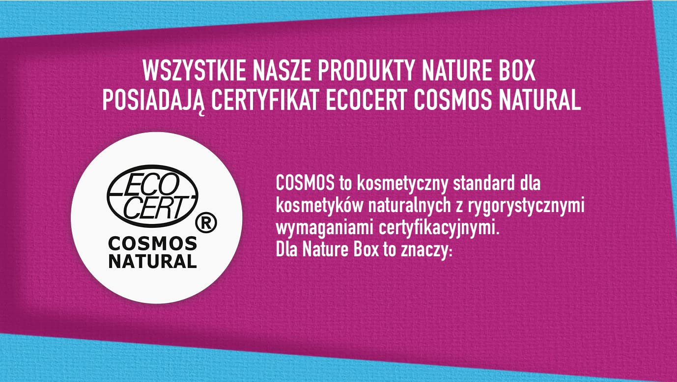 nature box pomegranate oil szampon do włosów chroniący kolor