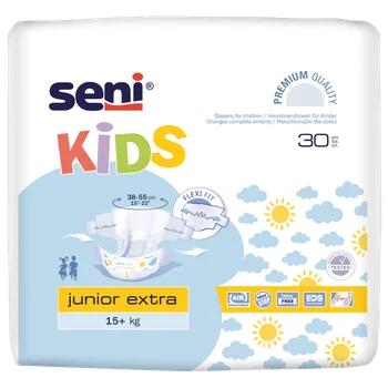 tzmo pieluchomajtki seni kids junior extra 16 30kg 30 szt