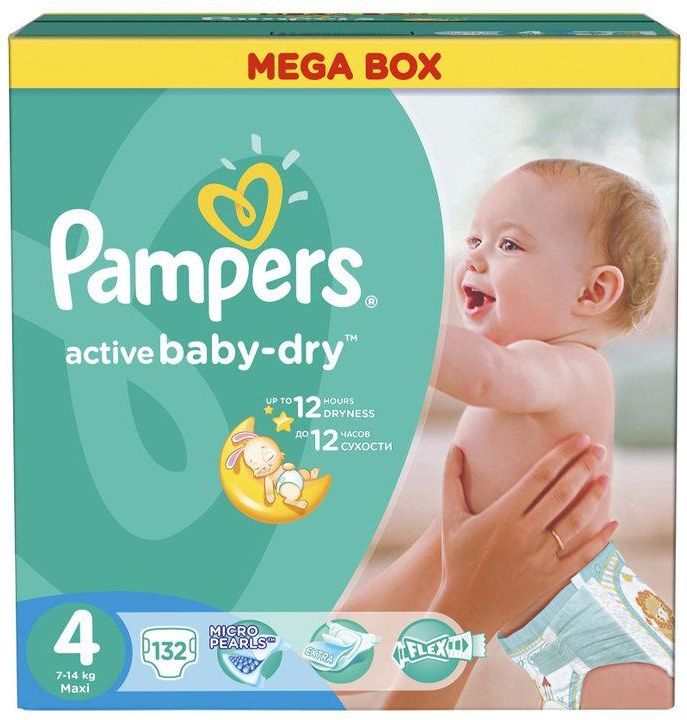 pampersactive baby-dry pieluchy 4 maxi 8-14 kg 64 szt ceneo