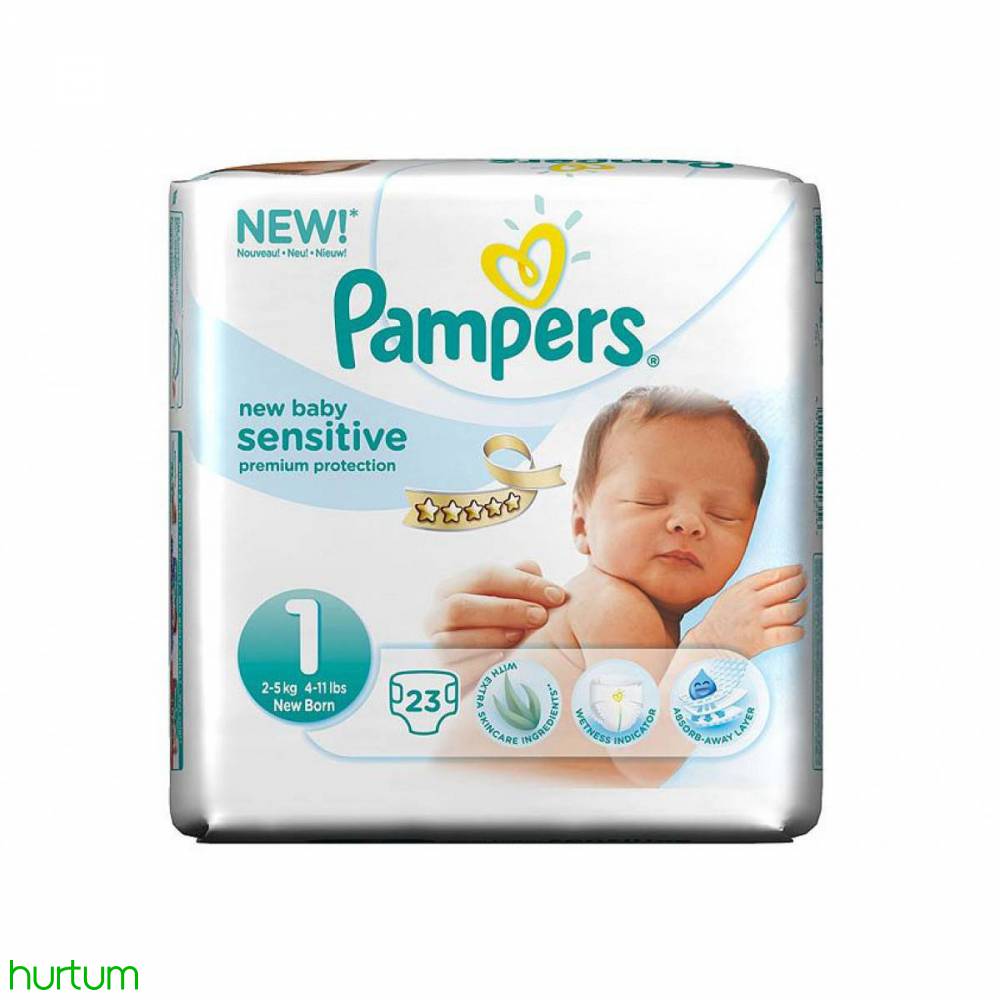 pampers sensitive pieluchy