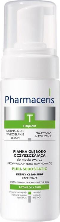 pharmaceris pianka do głebokiego ocysczania twarzy