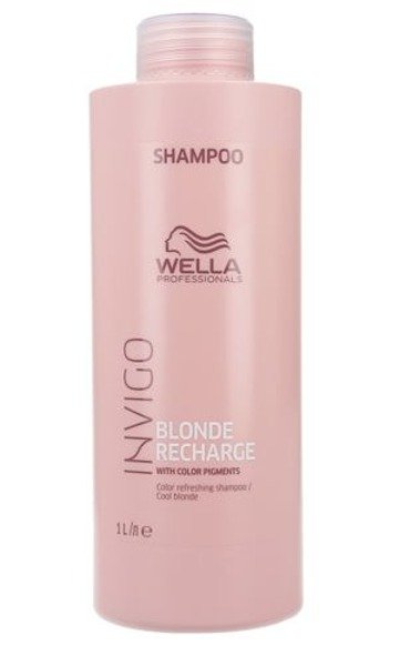 fioletowy szampon wella do blond włosów