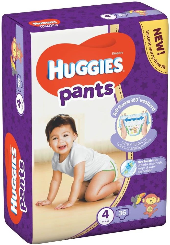 huggies pieluchomajtki 4