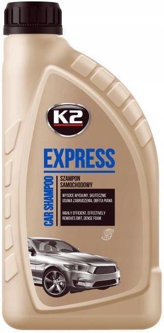 k2 express plus 1l szampon samochodowy z woskiem 1 ceneo