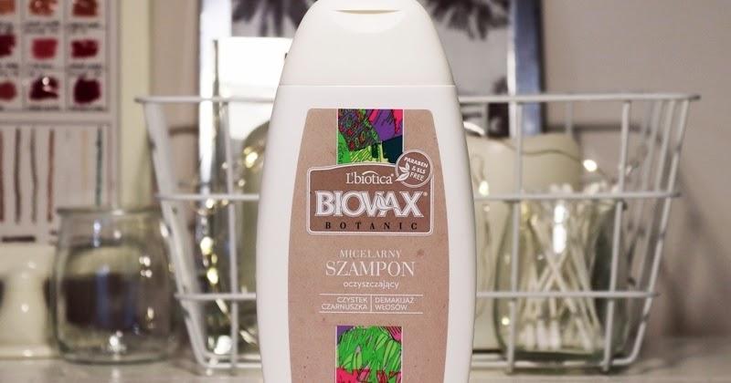 l biotica biovax botanic szampon micelarny czystek i czarnuszka