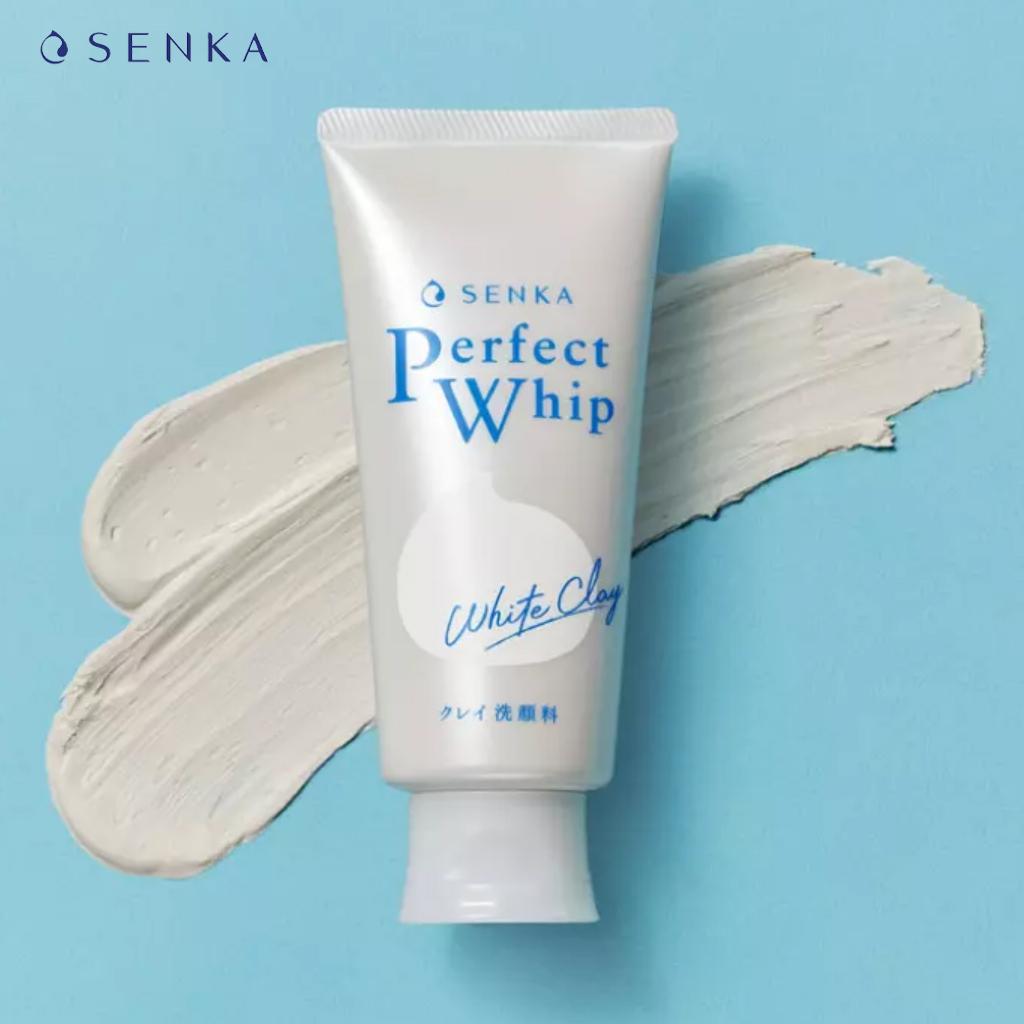 Shiseido Senka Perfect White Clay Płyn do mycia twarzy 120g