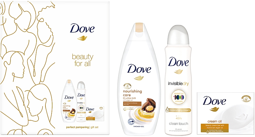 dove pampering zestaw