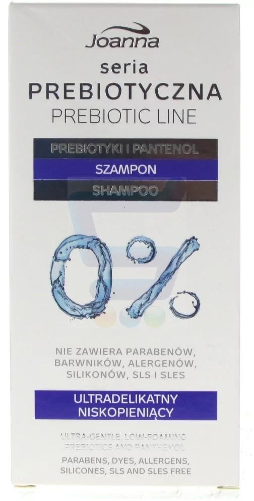 joanna prebiotic line szampon do włosów ultradelikatny i niskopieniący