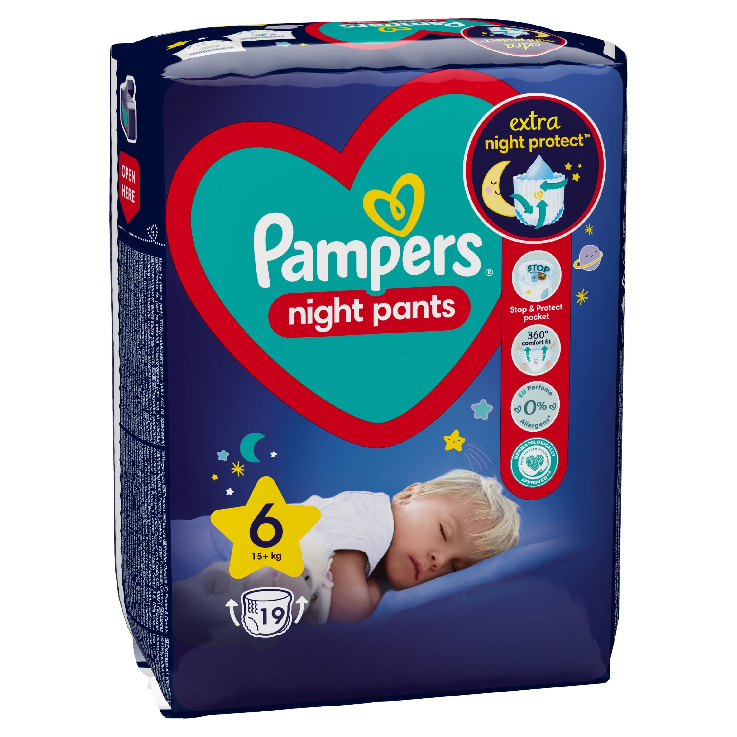 pieluchomajtki pampers 15+