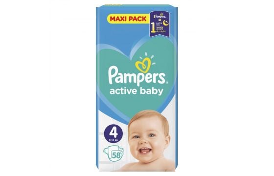 pampers active baby 4 maxi