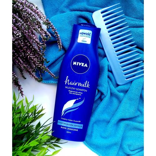 nivea hairmilk szampon wizaz