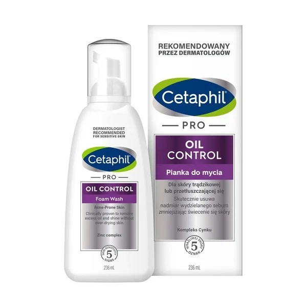 cetaphil pro oil control pianka do mycia twarzy