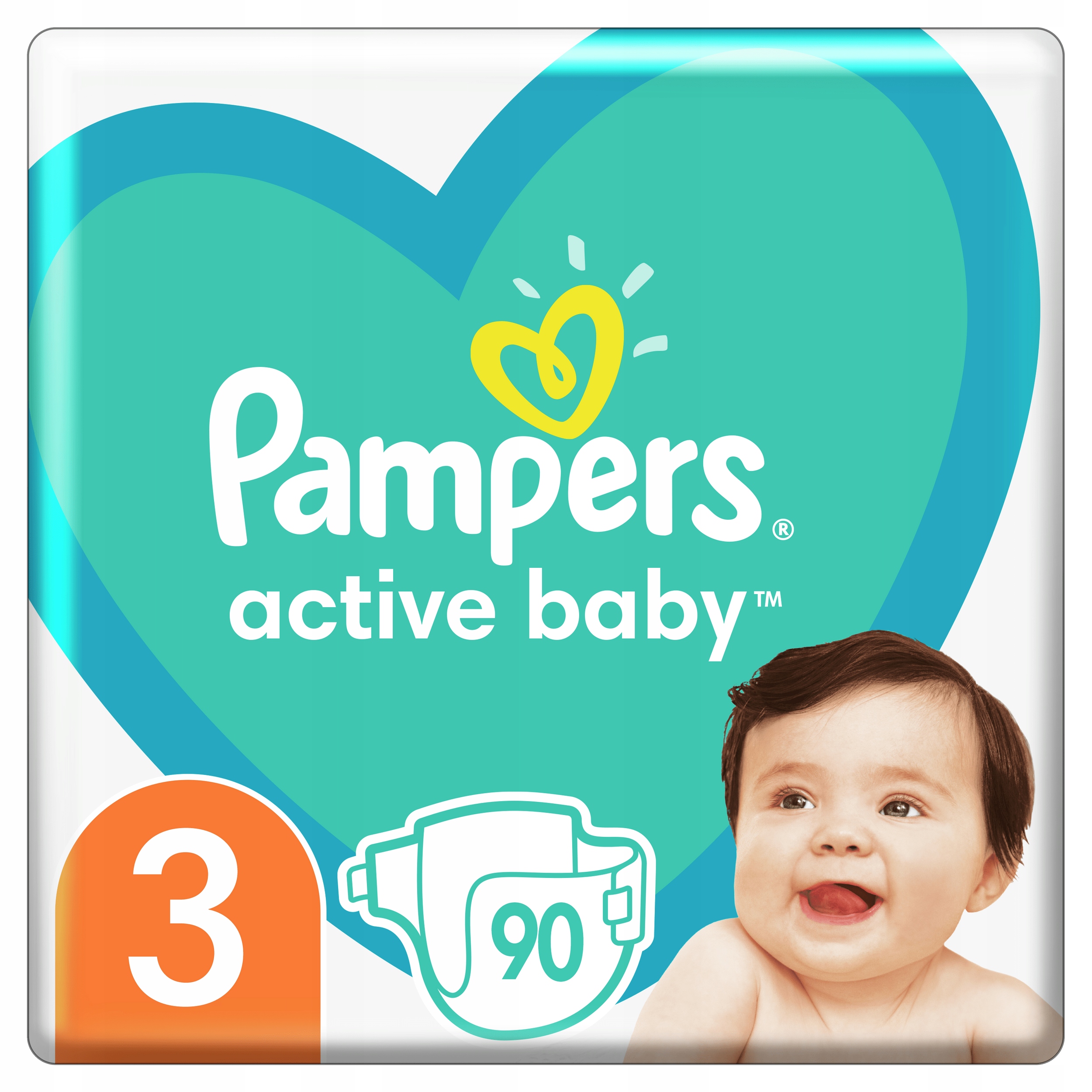 pampers 90 szt