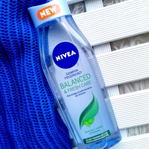 nivea szampon balance &fresh care