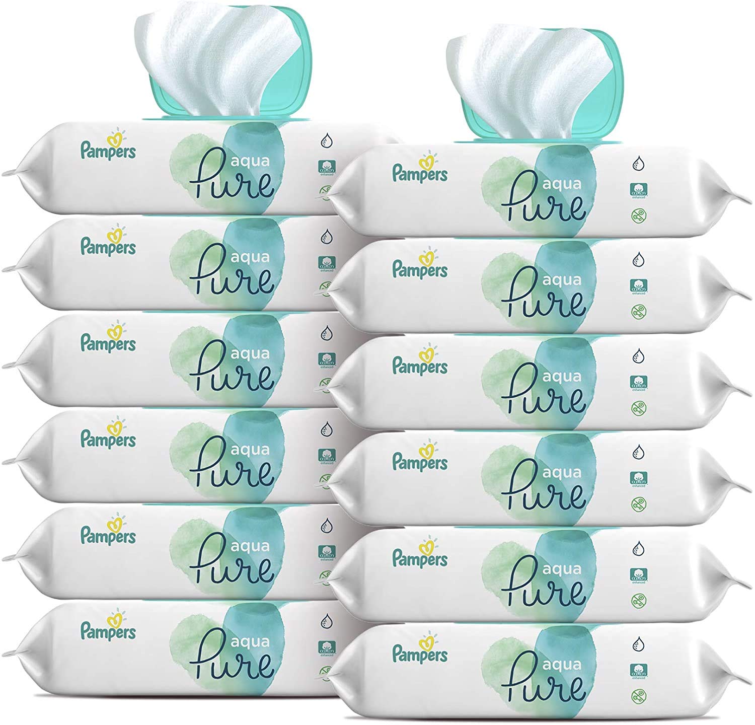 pampers aqua pure eleclerc