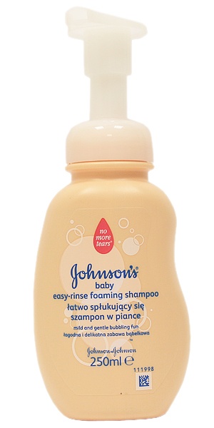 szampon johnsons baby z pompką easy rinse