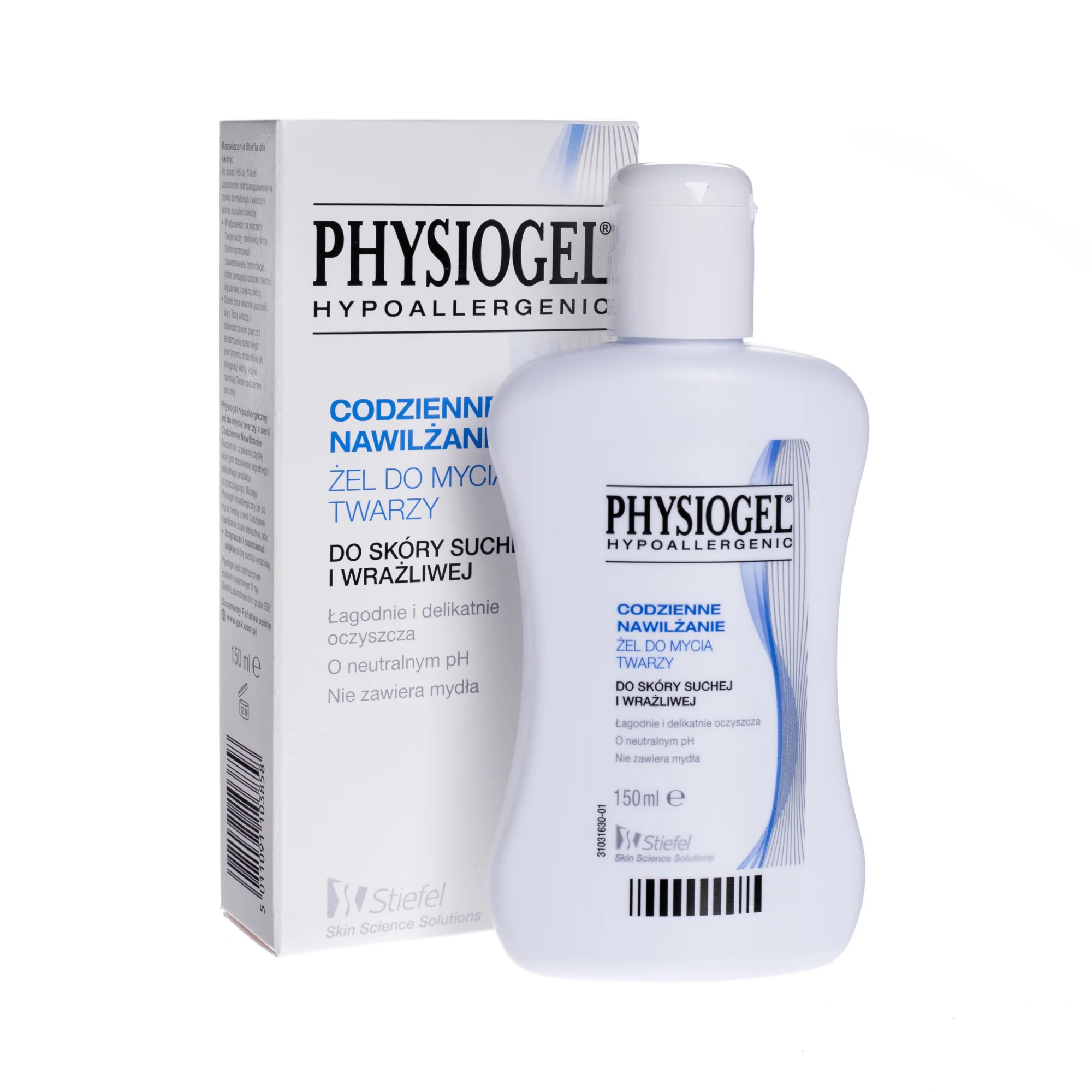 physiogel żel do mycia twarzy rossmann