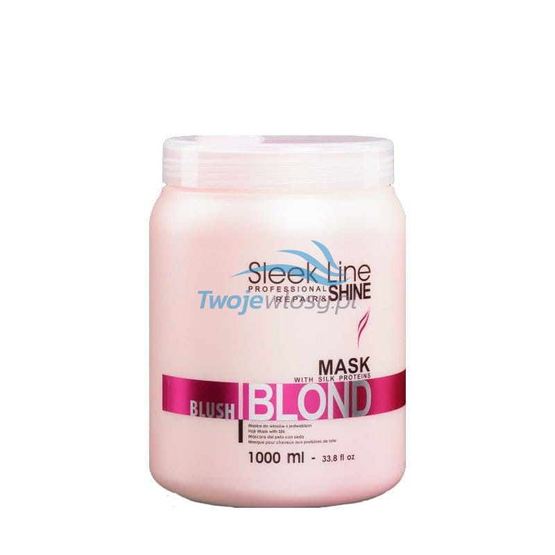 stapiz sleek line blush blond szampon nadajacy rozowy odcien