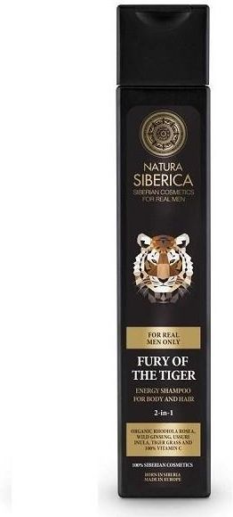 natura siberica for men szampon energetyzujący skład