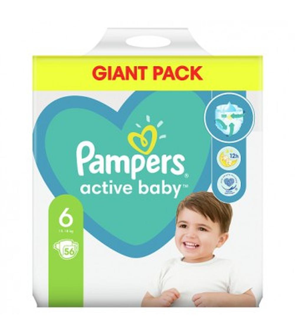 pampers active baby-dry pieluszki jednorazowe