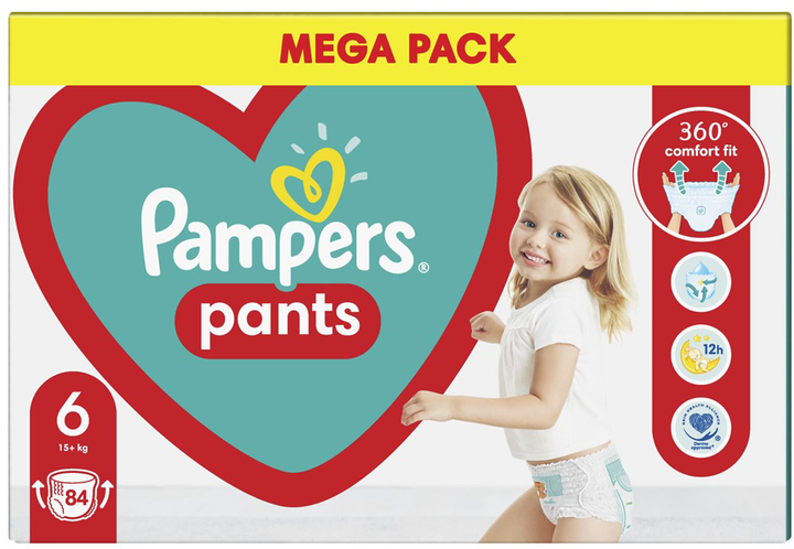 pampers pants pieluchomajtki 6