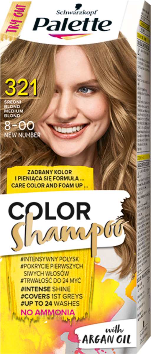 szampon koloryzujący do włosów blond