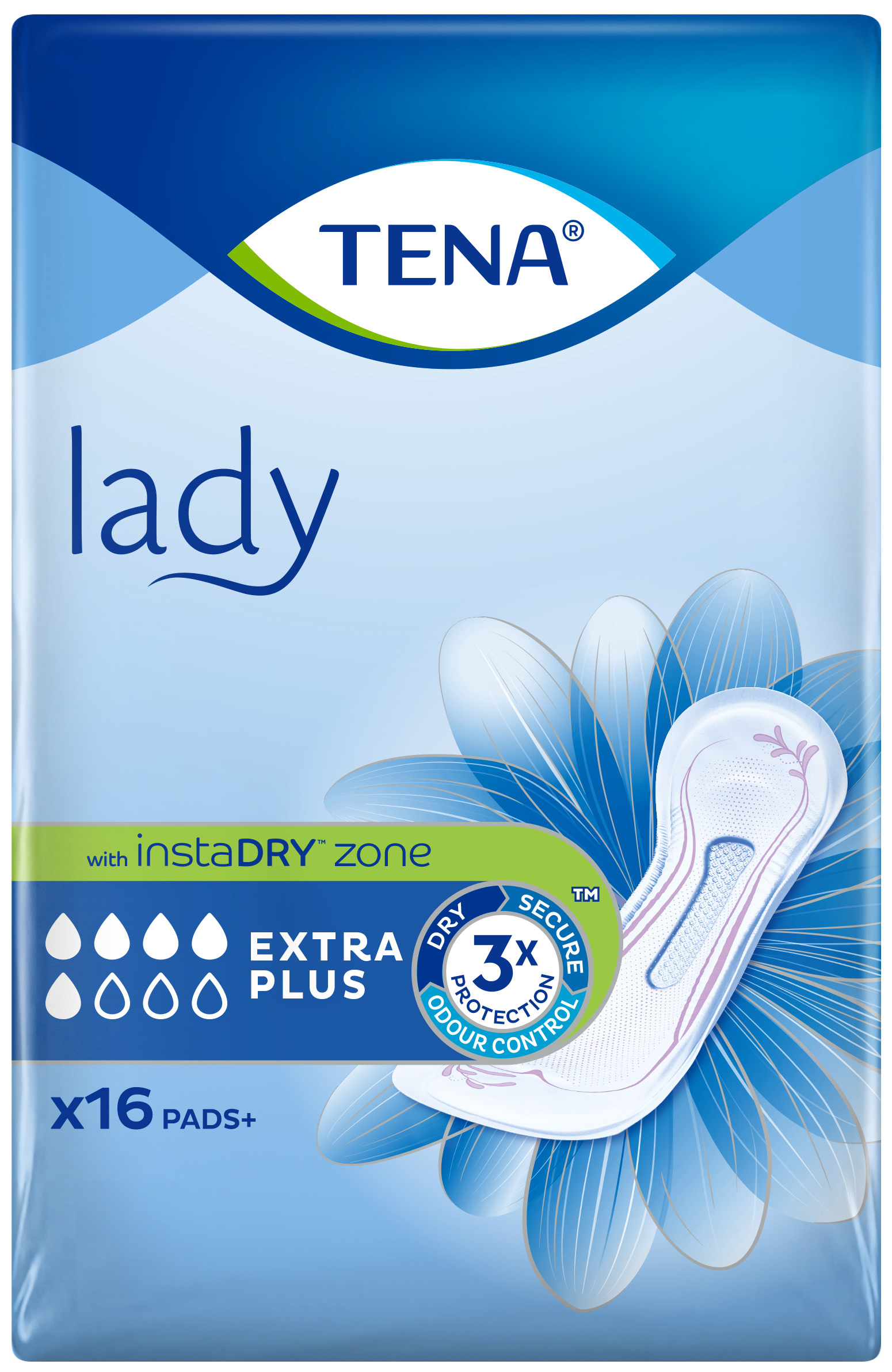 pieluchy anatomiczne tena lady extra plus